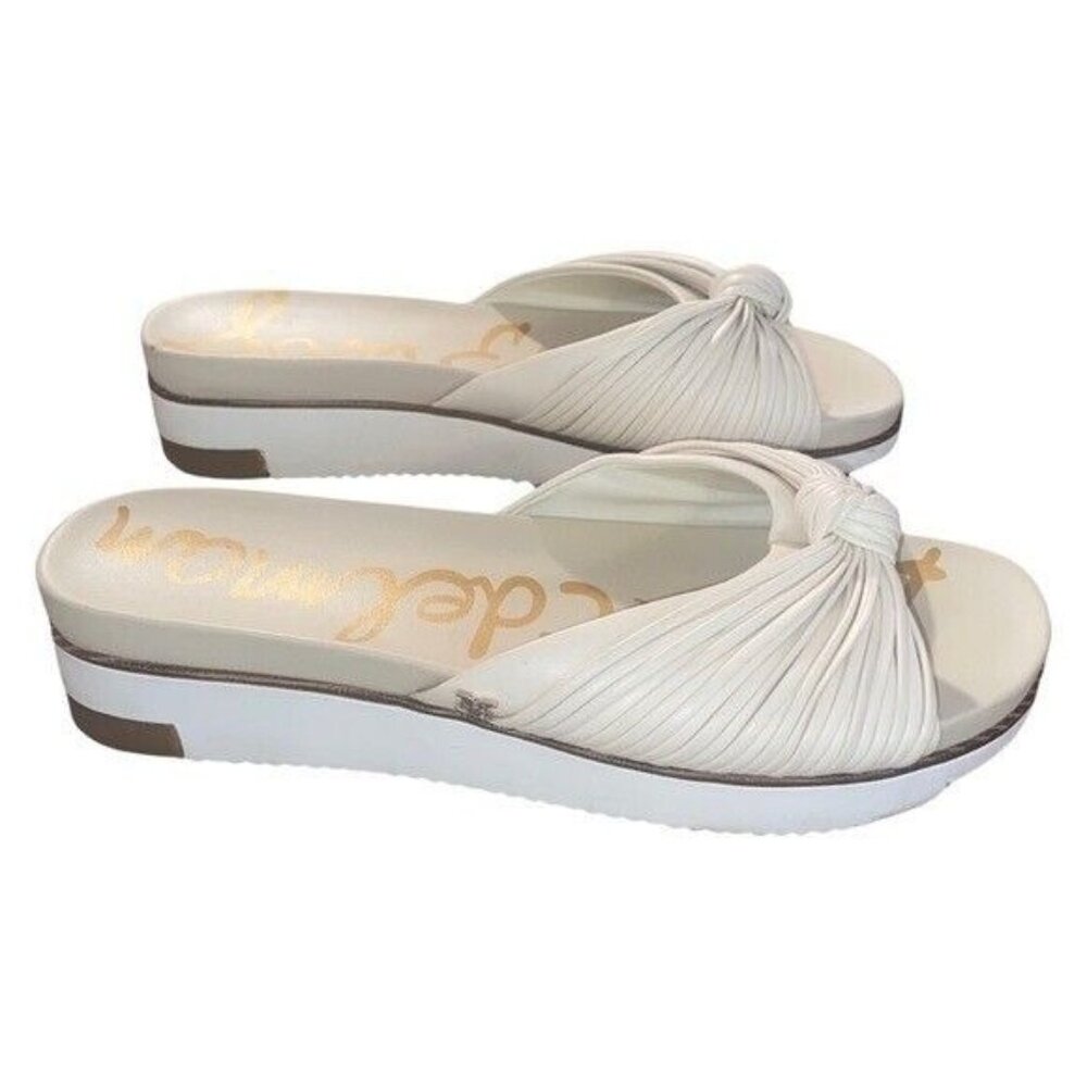 Sam Edelman Women's Adriel Knotted Platform Sport Slide Sandals Size 7.5